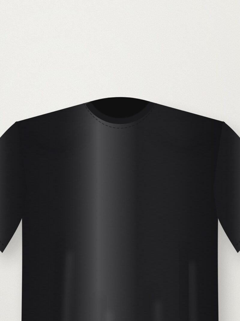 Basiq Heavyweight Boxy Tee — Black