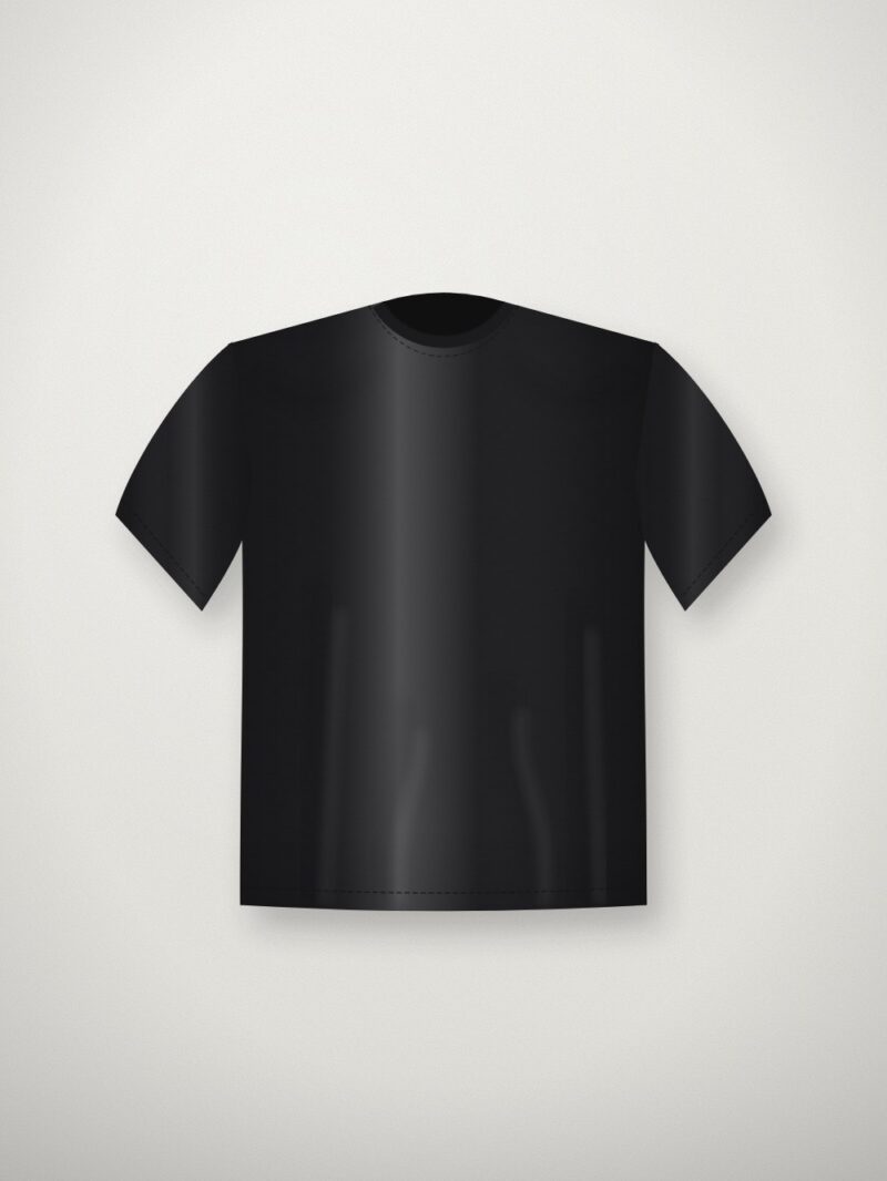 Basiq Heavyweight Boxy Tee — Black