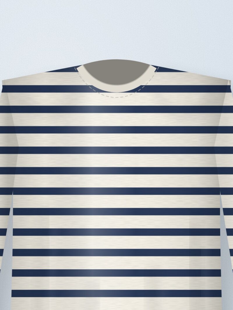 Basiq Breton Stripe Long-Sleeve Tee
