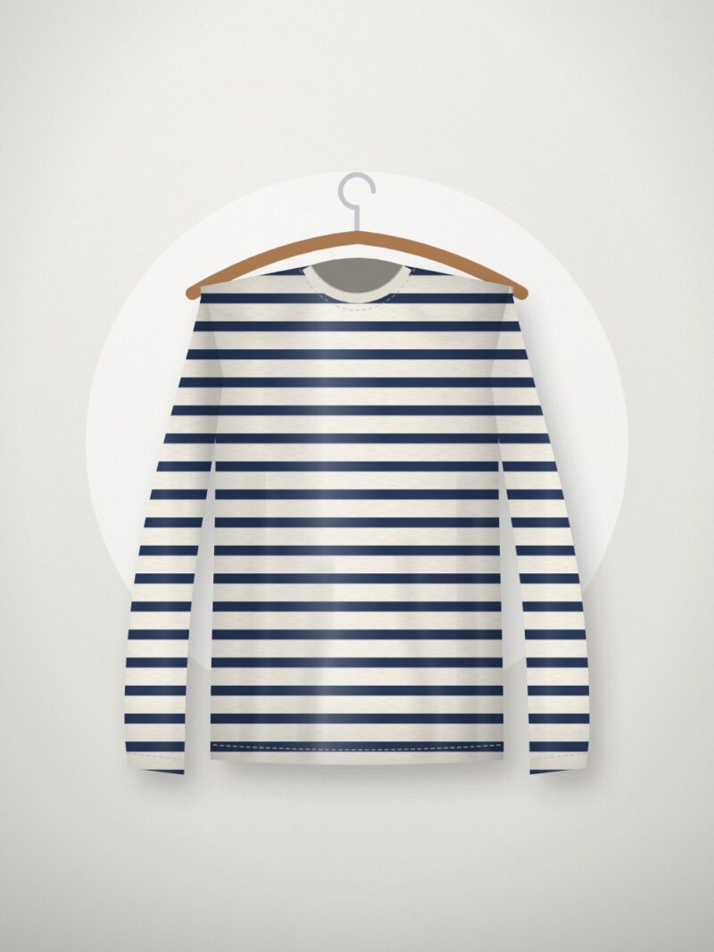 Basiq Breton Stripe Long-Sleeve Tee