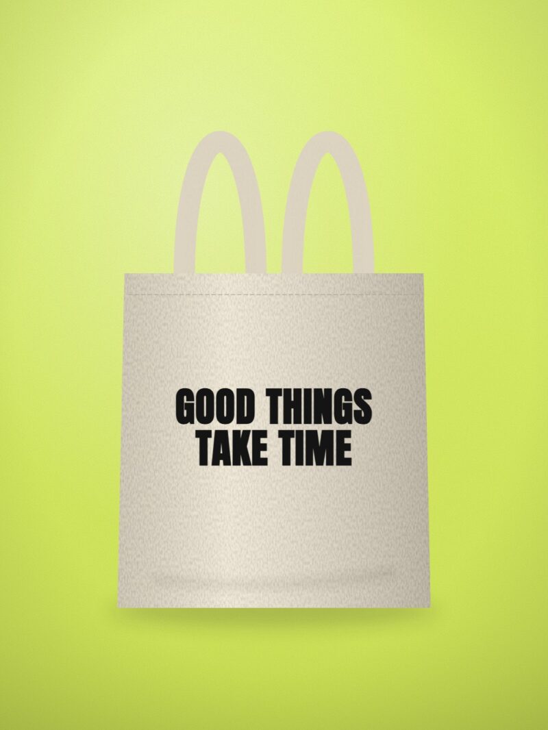 Basiq "Good Things" Canvas Tote