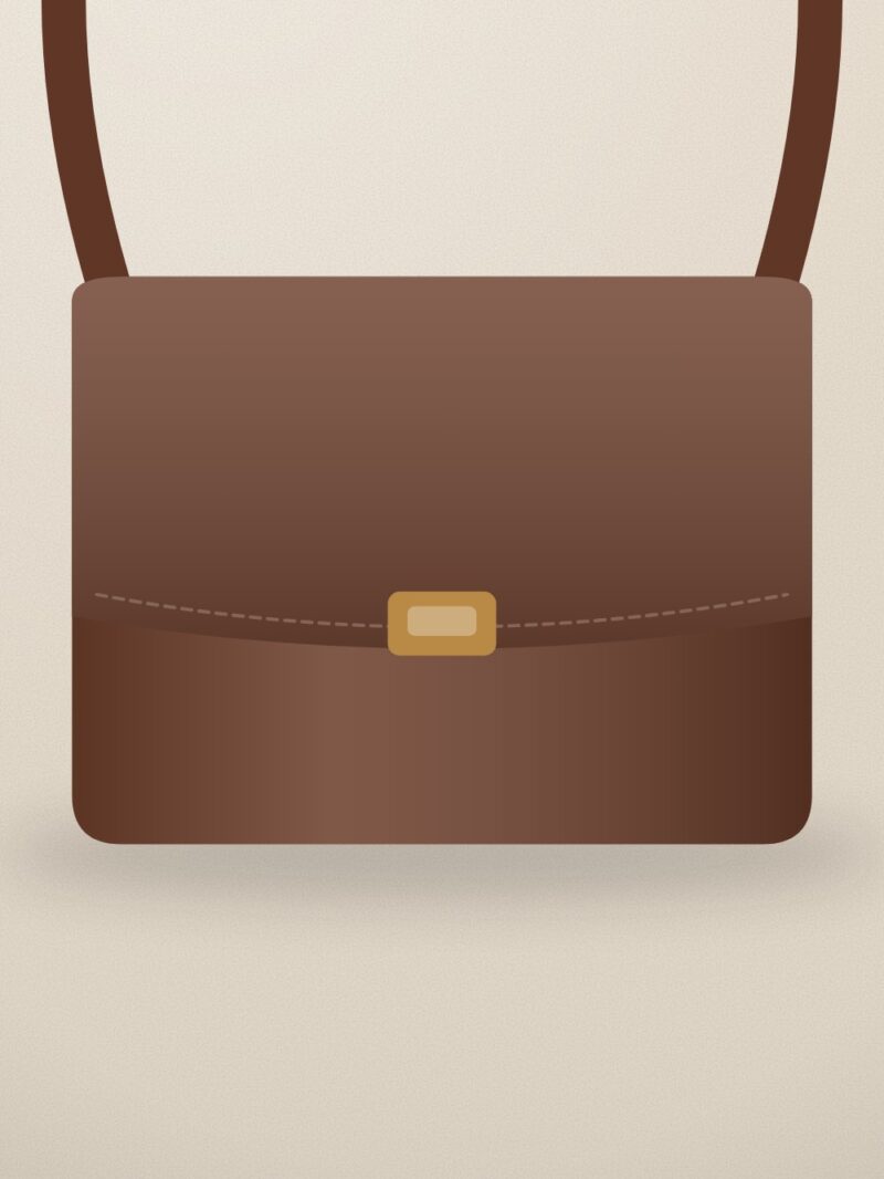 Halyard Leather Crossbody Bag — Tan