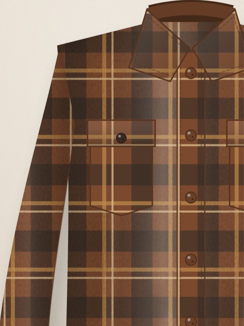 Halyard Brushed Flannel Overshirt