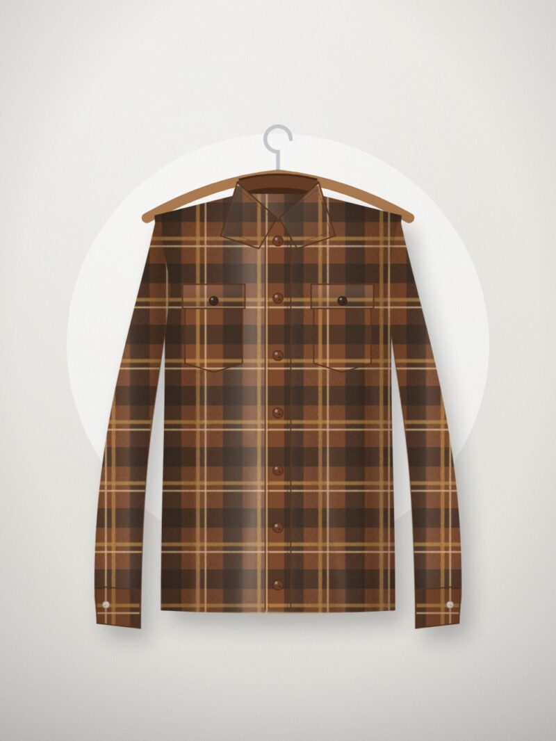 Halyard Brushed Flannel Overshirt
