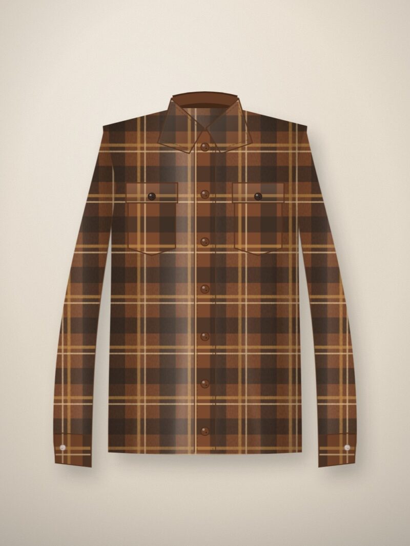 Halyard Brushed Flannel Overshirt