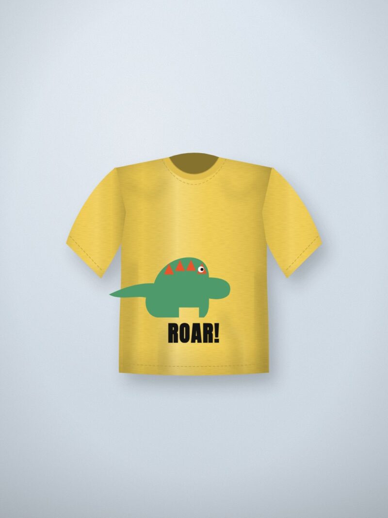 Petit Pom "Roar!" Dino Tee