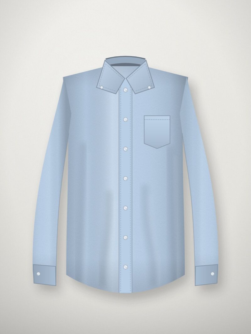 Loomline Oxford Button-Down Shirt — Blue