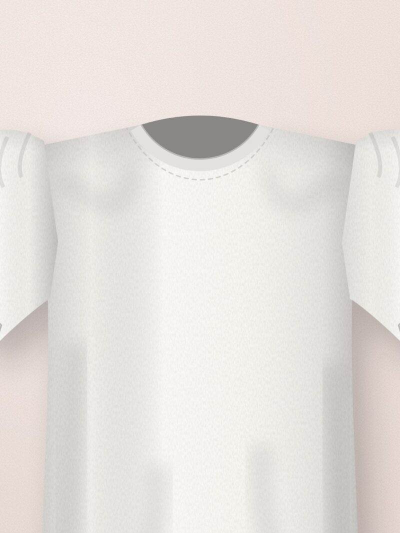 Mallow Puff-Sleeve Blouse — White
