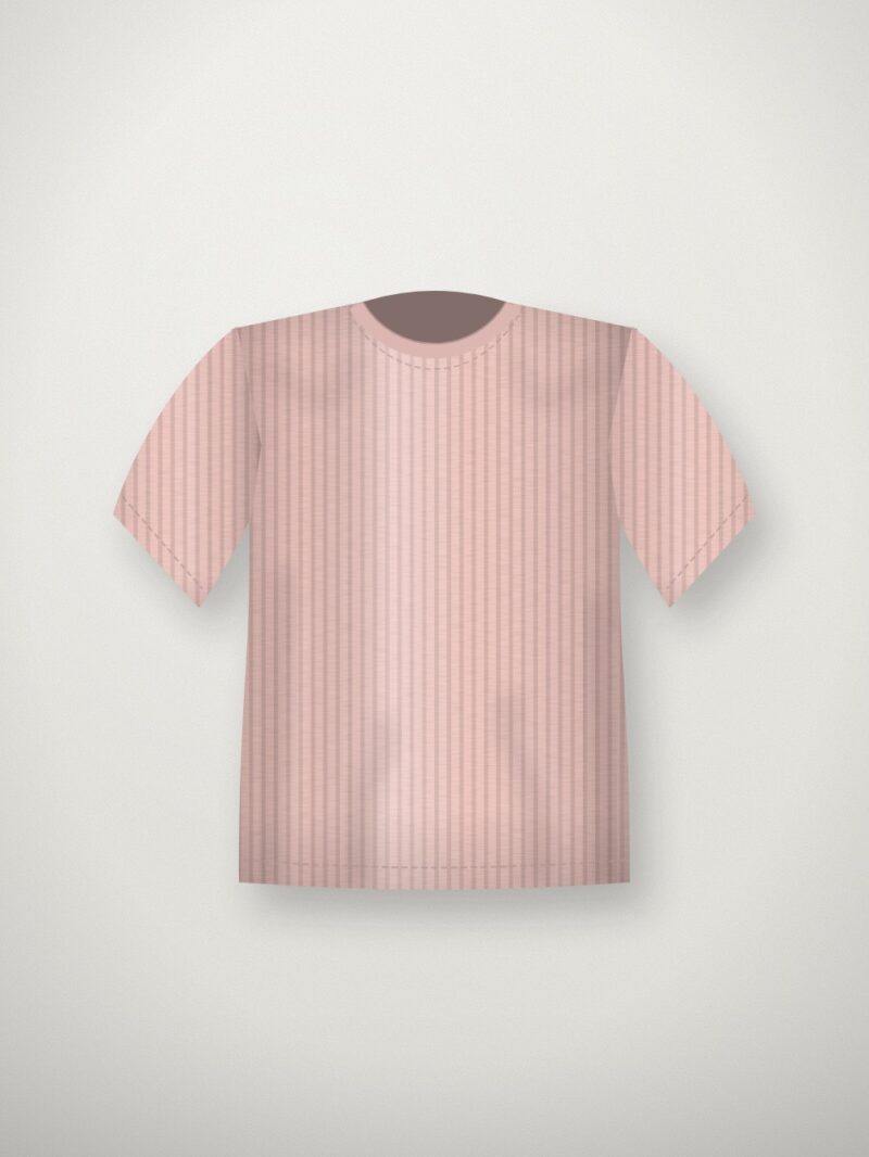 Basiq Ribbed Baby Tee — Blush