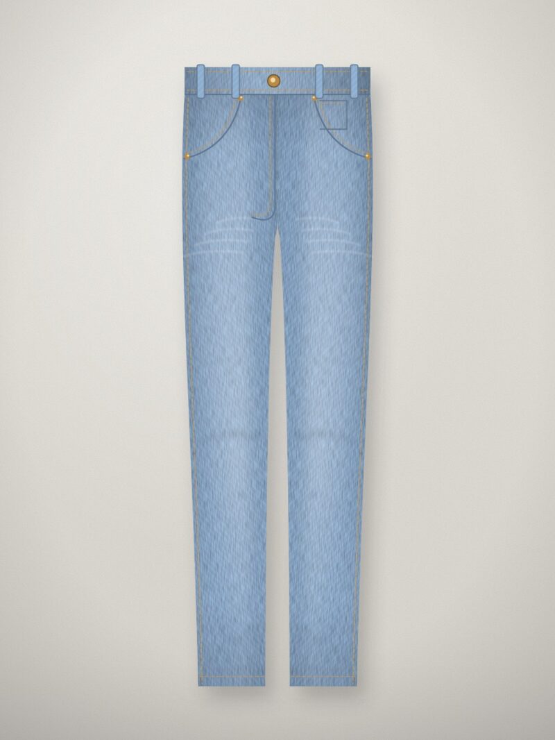 Rivet & Rye Straight Jeans — Light Wash