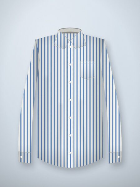 Loomline Oversized Striped Poplin Shirt